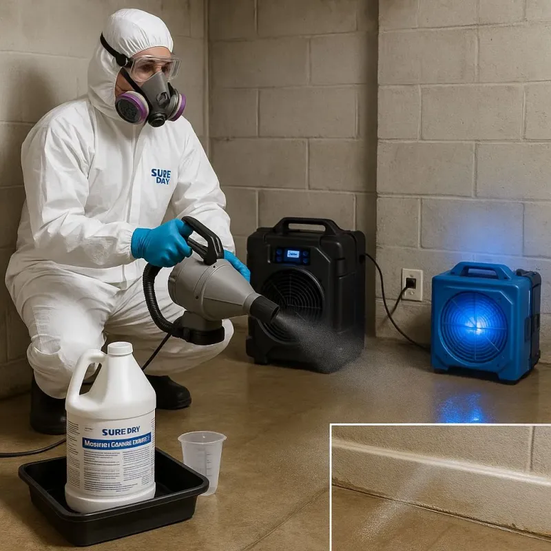 Sanitization and Odor Removal process in Hyde Park, UT