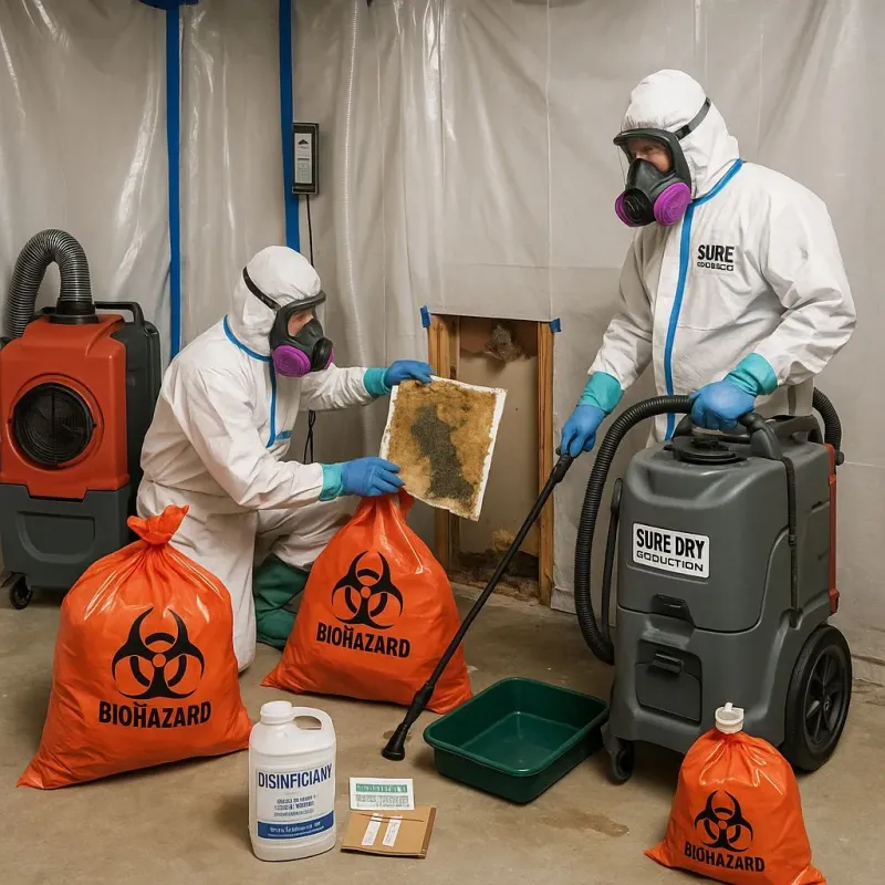 Contaminated Water Handling Protocols process in Hyde Park, UT