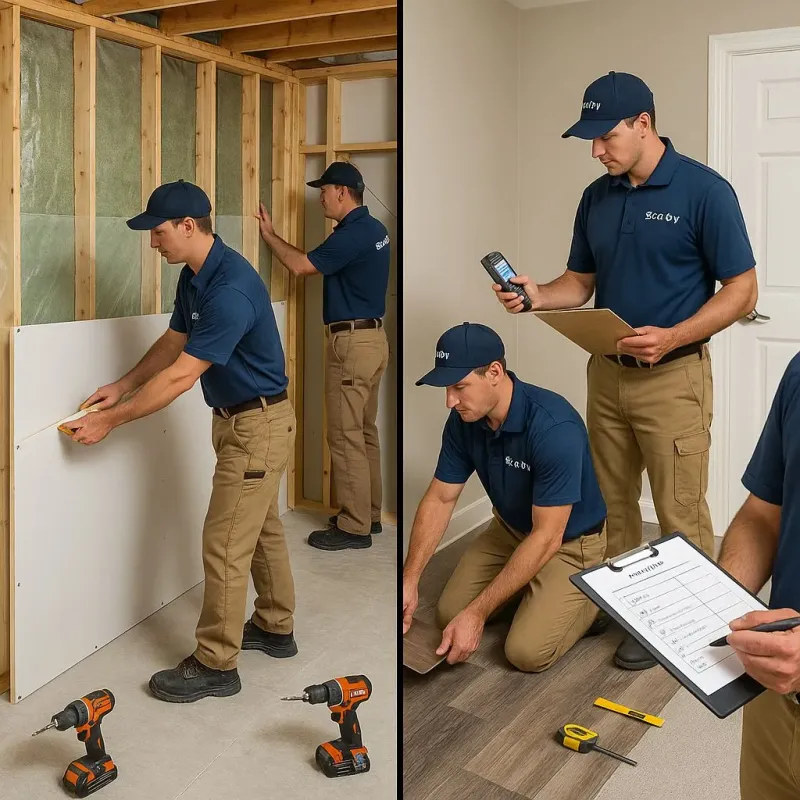 Repairs and Reconstruction process in Hyde Park, UT